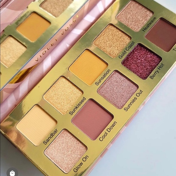 Violet Voss Cosmetics SunKissed Summer Pigment Eyeshadow Palette NIB - Picture 6 of 10